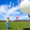 华盛顿大学学生在最近的日全食期间在俄亥俄州发射研究气球