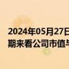 2024年05月27日快讯 北方华创回应“股价更便宜了”：长期来看公司市值与经营业绩是匹配的