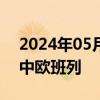 2024年05月31日快讯 山西开行首趟商品车中欧班列