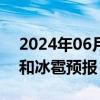 2024年06月03日快讯 黑龙江发布龙卷预警和冰雹预报