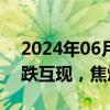 2024年06月06日快讯 国内期货主力合约涨跌互现，焦煤跌超2%