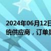 2024年06月12日快讯 川环科技：公司是问界系列的管路系统供应商，订单量在持续提升中