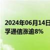 2024年06月14日快讯 英伟达产业链反复走强，中际旭创 天孚通信涨逾8%