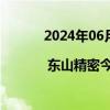 2024年06月17日快讯 龙虎榜 | 东山精密今日涨停，两机构合计净卖出2亿元