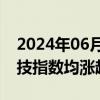 2024年06月19日快讯 香港恒生指数 恒生科技指数均涨超1%