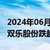 2024年06月19日快讯 光刻胶概念异动下跌，双乐股份跌超7%