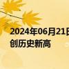 2024年06月21日快讯 中国海油 华能水电 青岛港今日股价创历史新高