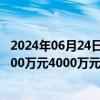 2024年06月24日快讯 万年青：控股股东江西水泥拟增持2000万元4000万元公司股份