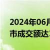 2024年06月26日快讯 开盘半小时，沪深两市成交额达1705亿元