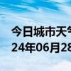 今日城市天气预报-平度天气预报青岛平度2024年06月28日天气