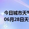 今日城市天气预报-河源天气预报河源2024年06月28日天气