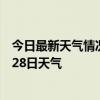 今日最新天气情况-融水县天气预报柳州融水县2024年06月28日天气