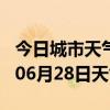 今日城市天气预报-沧州天气预报沧州2024年06月28日天气