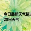 今日最新天气情况-沙坪坝天气预报重庆沙坪坝2024年06月28日天气