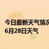 今日最新天气情况-沧州新华天气预报沧州沧州新华2024年06月28日天气