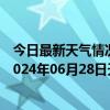 今日最新天气情况-张家口桥西天气预报张家口张家口桥西2024年06月28日天气