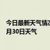 今日最新天气情况-托克逊天气预报吐鲁番托克逊2024年06月30日天气