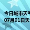 今日城市天气预报-三沙天气预报三沙2024年07月01日天气