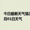 今日最新天气情况-武陵源天气预报张家界武陵源2024年07月01日天气