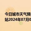 今日城市天气预报-乌市牧试站天气预报乌鲁木齐乌市牧试站2024年07月02日天气