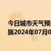 今日城市天气预报-保亭黎族苗族天气预报保亭保亭黎族苗族2024年07月02日天气