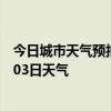 今日城市天气预报-瑞丽市天气预报德宏瑞丽市2024年07月03日天气