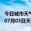 今日城市天气预报-晋中天气预报晋中2024年07月03日天气