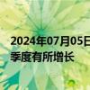 2024年07月05日快讯 深南电路：近期PCB工厂稼动率较一季度有所增长