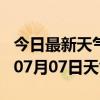 今日最新天气情况-怒江天气预报怒江2024年07月07日天气