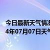 今日最新天气情况-伊克乌素天气预报鄂尔多斯伊克乌素2024年07月07日天气