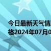 今日最新天气情况-那仁宝力格天气预报巴彦淖尔那仁宝力格2024年07月07日天气