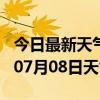 今日最新天气情况-哈密天气预报哈密2024年07月08日天气