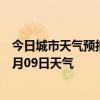 今日城市天气预报-下花园天气预报张家口下花园2024年07月09日天气