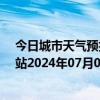 今日城市天气预报-乌市牧试站天气预报乌鲁木齐乌市牧试站2024年07月09日天气