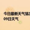 今日最新天气情况-龙子湖天气预报蚌埠龙子湖2024年07月09日天气