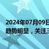 2024年07月09日快讯 招商证券：半导体行业景气边际改善趋势明显，关注三条主线