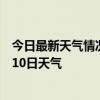 今日最新天气情况-谢家集天气预报淮南谢家集2024年07月10日天气