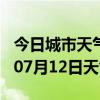 今日城市天气预报-漯河天气预报漯河2024年07月12日天气