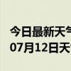 今日最新天气情况-锦州天气预报锦州2024年07月12日天气