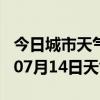 今日城市天气预报-山南天气预报山南2024年07月14日天气