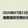 2024年07月15日快讯 中报预增概念股继续活跃，台华新材 海普瑞双双竞价涨停