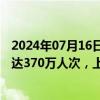 2024年07月16日快讯 新加坡樟宜机场中新双向航班乘客量达370万人次，上海 厦门 昆明为增长最快城市