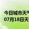 今日城市天气预报-平凉天气预报平凉2024年07月18日天气