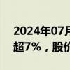 2024年07月22日快讯 港股次新股迈富时涨超7%，股价创上市新高