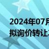 2024年07月26日快讯 聚辰股份：聚辰香港拟询价转让2%公司股份