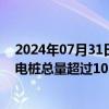 2024年07月31日快讯 国家能源局：截至今年6月底我国充电桩总量超过1024万台