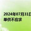 2024年07月31日快讯 肉鸡产业“涨声”不断，上市公司订单供不应求