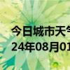 今日城市天气预报-内丘天气预报邢台内丘2024年08月01日天气