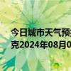 今日城市天气预报-巴音布鲁克天气预报巴音郭楞巴音布鲁克2024年08月01日天气