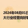 2024年08月01日快讯 上市公司新签订单“喜报”连连，三大行业经营向好暖意融融